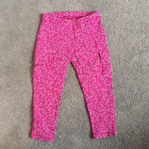 Tea Collection girls cargo stretch leggings